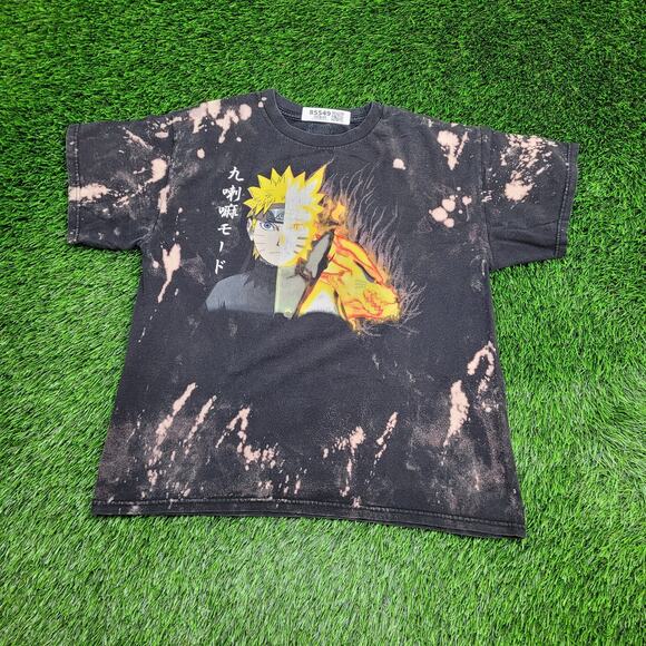 Naruto Shippuden Kurama Nine-Tails Shirt Womens Large 21x23 - Picture 1 of 11